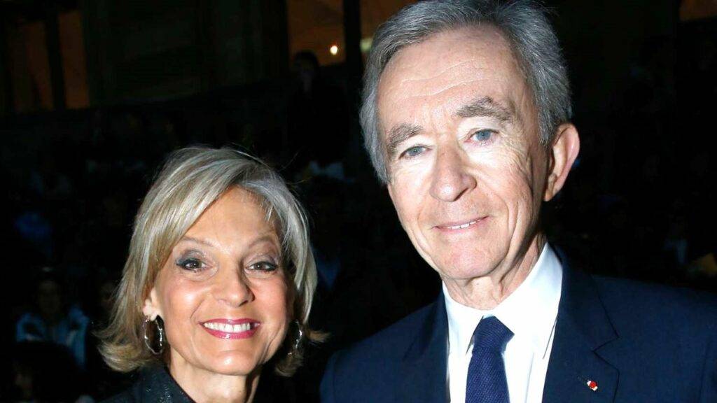 Bernard Jean Etienne Arnault aur unki wife