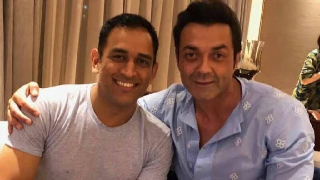 Bobby Deol revealed Dhonis video