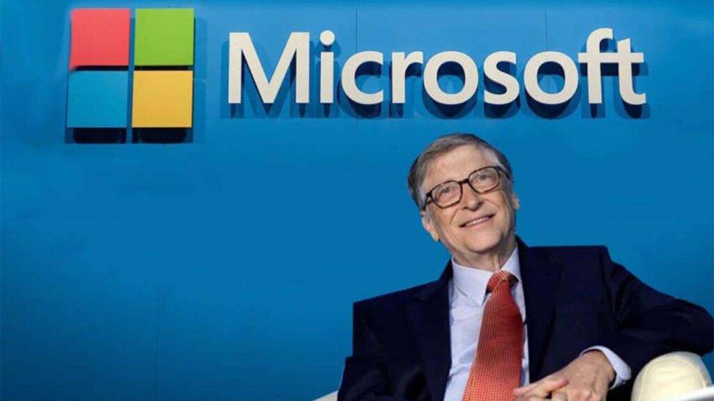 Bill Gates MIcrosoft office Photo