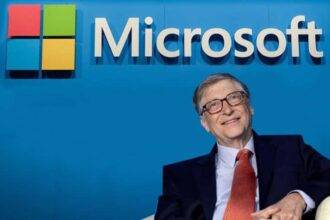 Bill Gates MIcrosoft office Photo