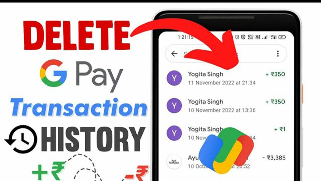 How To Delete Gpay Transaction History