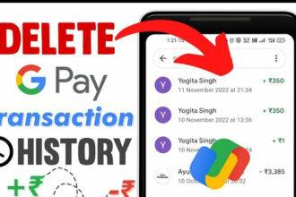 How To Delete Gpay Transaction History