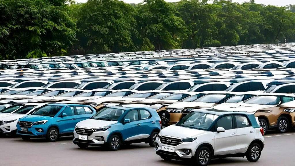 Increase in sales of passenger vehicles in India