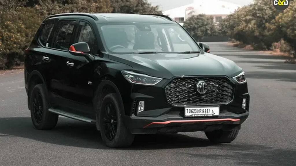 MG launches Hector Blackstorm Edition in India 1