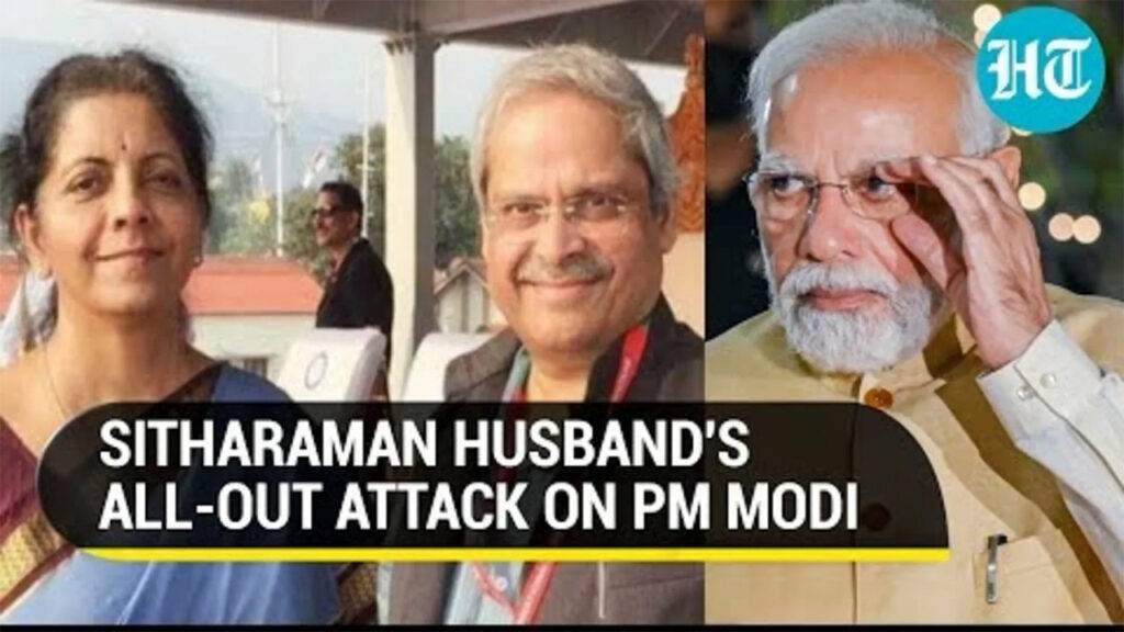 Nirmala Sitharaman Husband on Modi