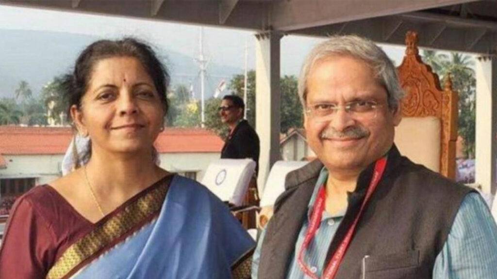 Nirmala Sitharaman and Parakala Prabhakar