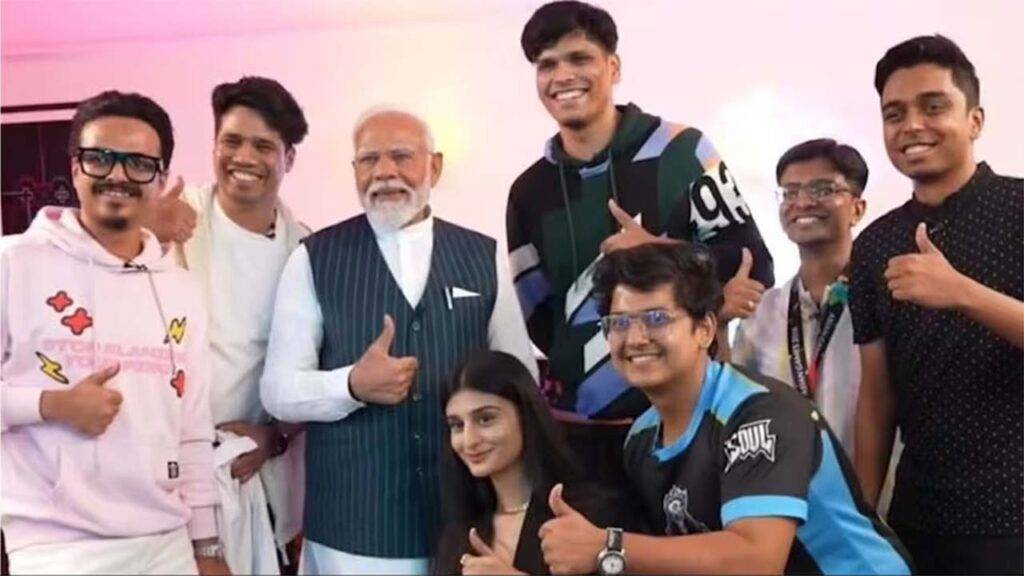 Pm With Indian Gamers