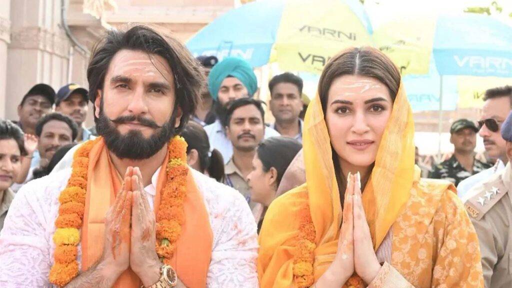 Ranveer Singh and Kriti Sanon