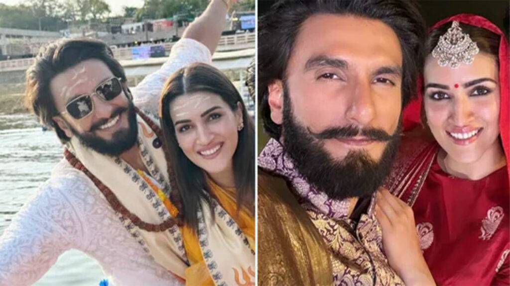 Ranveer Singh and Kriti Sanons Ramp Walk