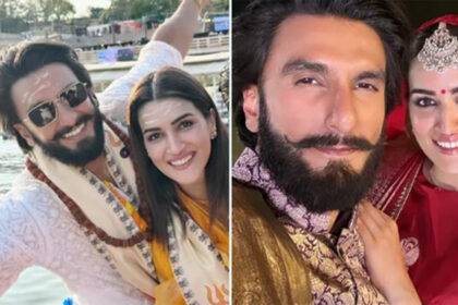 Ranveer Singh and Kriti Sanons Ramp Walk