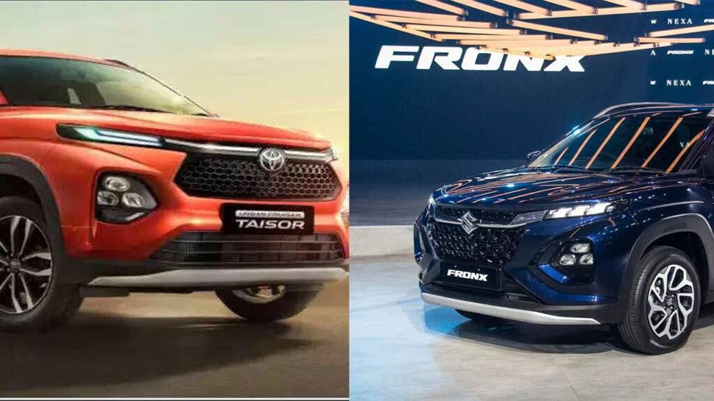 Toyota Taisor vs Maruti Fronx