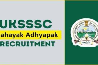 Ukpsc Recruitment 2024